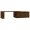 vidaXL Coffee Table Brown Oak 150x50x35 cm Engineered Wood