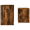 vidaXL Nesting Coffee Tables 2 pcs Smoked Oak Engineered Wood