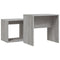 vidaXL Nesting Coffee Tables 2 pcs Grey Sonoma Engineered Wood