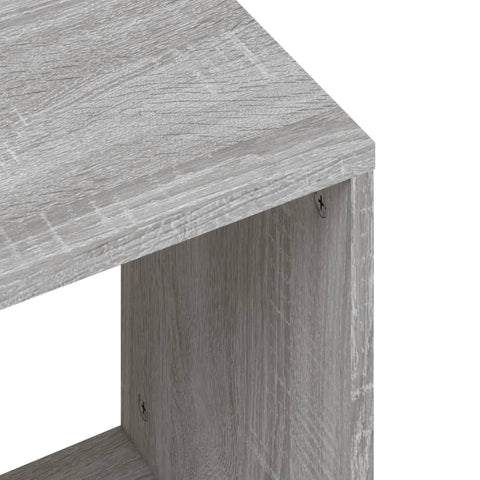 vidaXL Nesting Coffee Tables 2 pcs Grey Sonoma Engineered Wood
