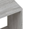 vidaXL Nesting Coffee Tables 2 pcs Grey Sonoma Engineered Wood