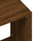 vidaXL Nesting Coffee Tables 2 pcs Brown Oak Engineered Wood