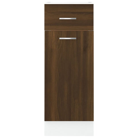 vidaXL Drawer Bottom Cabinet Lyon Brown Oak 30x46x81.5 cm Engineered Wood