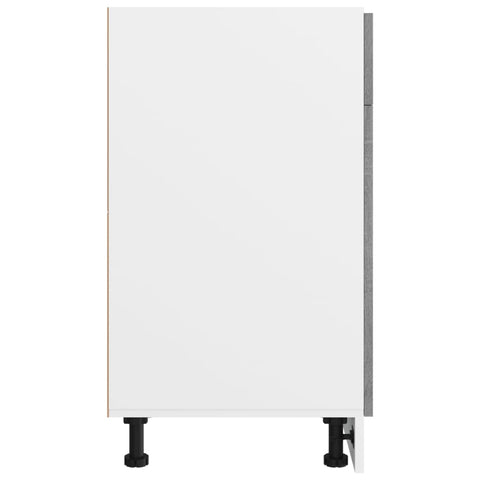 vidaXL Drawer Bottom Cabinet Lyon Grey Sonoma 40x46x81.5 cm Engineered Wood
