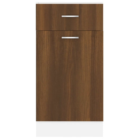 vidaXL Drawer Bottom Cabinet Lyon Brown Oak 40x46x81.5 cm Engineered Wood
