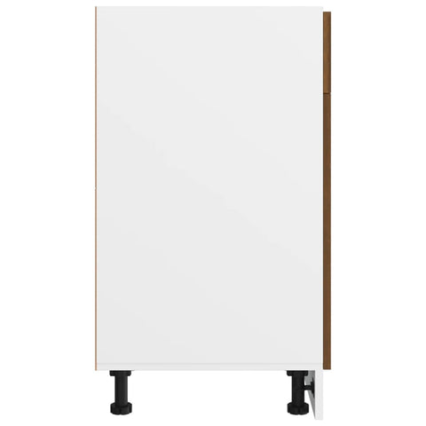 vidaXL Drawer Bottom Cabinet Lyon Brown Oak 40x46x81.5 cm Engineered Wood