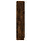 vidaXL Book Cabinet Smoked Oak 82.5x30.5x150 cm Engineered Wood