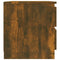 vidaXL Bed Cabinets 2 pcs Smoked Oak 50x39x43.5 cm Engineered Wood
