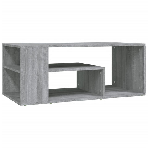 vidaXL Coffee Table Grey Sonoma 100x50x40 cm Engineered Wood