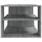 vidaXL Coffee Table Grey Sonoma 100x50x40 cm Engineered Wood