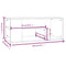 vidaXL Coffee Table Grey Sonoma 100x50x40 cm Engineered Wood