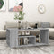 vidaXL Coffee Table Grey Sonoma 100x50x40 cm Engineered Wood