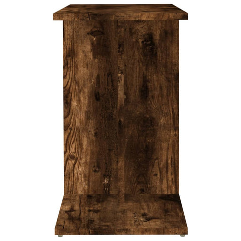 vidaXL Side Table Smoked Oak 50x30x50 cm Engineered Wood