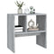 vidaXL Side Table Grey Sonoma 50x30x50 cm Engineered Wood