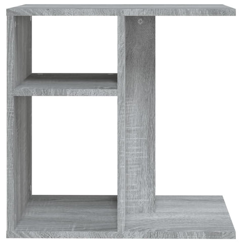 vidaXL Side Table Grey Sonoma 50x30x50 cm Engineered Wood