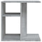 vidaXL Side Table Grey Sonoma 50x30x50 cm Engineered Wood