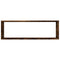 vidaXL Wall Cube Shelves 2 pcs Smoked Oak 80x15x26.5 cm Engineered Wood