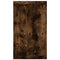 vidaXL Wall Cube Shelves 2 pcs Smoked Oak 80x15x26.5 cm Engineered Wood