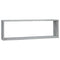 vidaXL Wall Cube Shelves 4 pcs Grey Sonoma 80x15x26.5 cm Engineered Wood