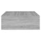 vidaXL Coffee Table Grey Sonoma 100x100x35 cm Engineered Wood