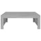 vidaXL Coffee Table Grey Sonoma 100x100x35 cm Engineered Wood