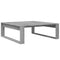 vidaXL Coffee Table Grey Sonoma 100x100x35 cm Engineered Wood
