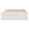 vidaXL Bed Frame without Mattress White Solid Wood 90x200 cm