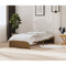 vidaXL Bed Frame without Mattress Honey Brown Solid Wood 90x200 cm