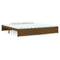 vidaXL Bed Frame without Mattress Honey Brown Solid Wood 200x200 cm