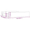 vidaXL Bed Drawers 2 pcs Solid Wood Pine