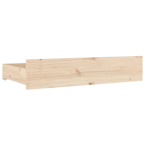 vidaXL Bed Drawers 4 pcs Solid Wood Pine