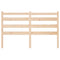 vidaXL Bed Headboard 126x4x100 cm Solid Wood Pine