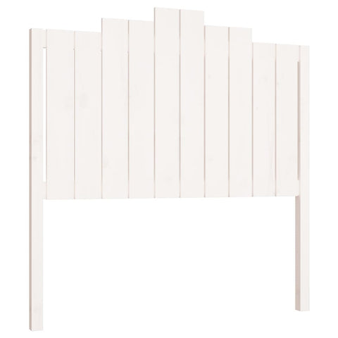 vidaXL Bed Headboard White 106x4x110 cm Solid Wood Pine