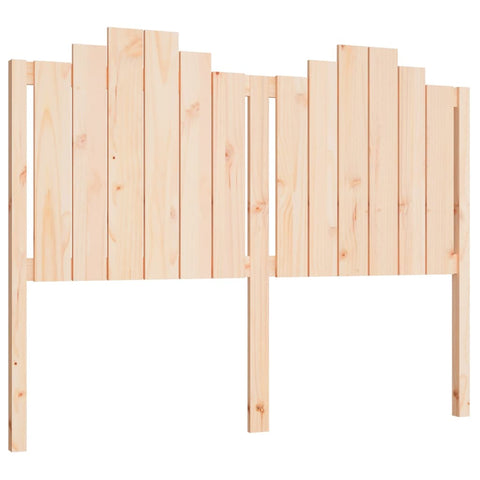 vidaXL Bed Headboard 141x4x110 cm Solid Wood Pine