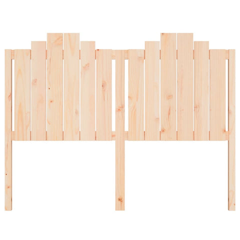 vidaXL Bed Headboard 141x4x110 cm Solid Wood Pine