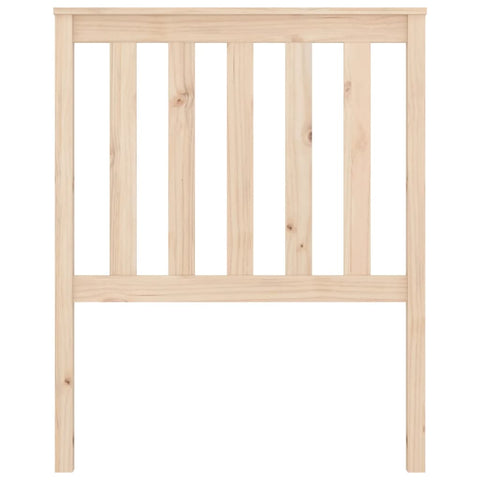 vidaXL Bed Headboard 81x6x101 cm Solid Wood Pine