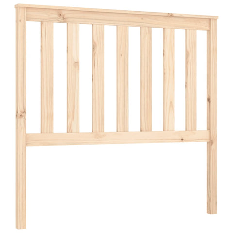 vidaXL Bed Headboard 106x6x101 cm Solid Wood Pine