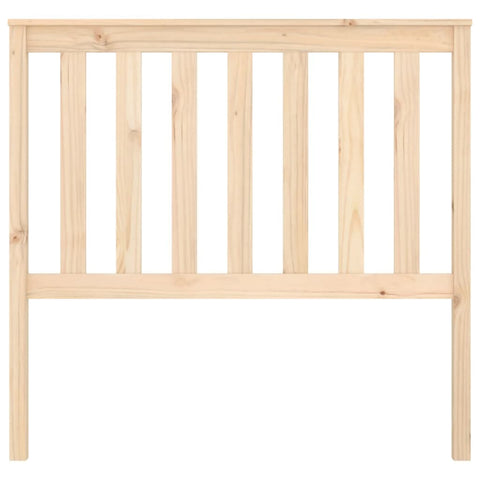 vidaXL Bed Headboard 106x6x101 cm Solid Wood Pine
