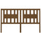 vidaXL Headboard Honey Brown 141x4x100 cm Solid Wood Pine