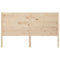 vidaXL Headboard 206x4x100 cm Solid Wood Pine