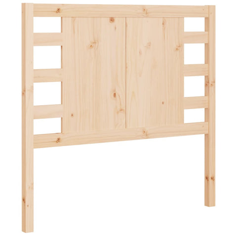 vidaXL Headboard 96x4x100 cm Solid Wood Pine