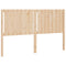 vidaXL Bed Headboard 165.5x4x100 cm Solid Wood Pine
