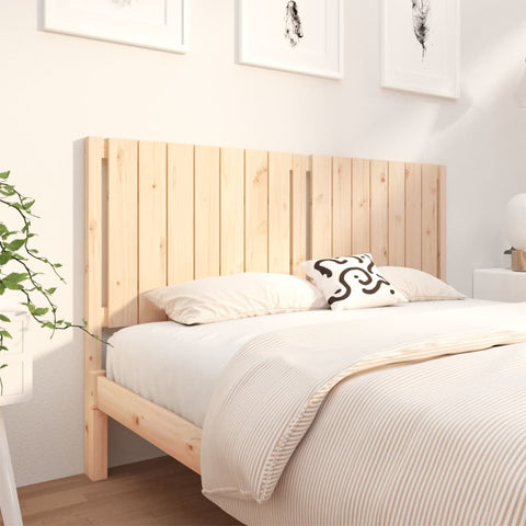 vidaXL Bed Headboard 165.5x4x100 cm Solid Wood Pine