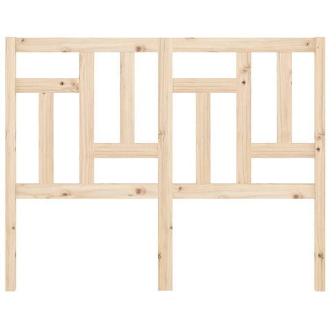 vidaXL Bed Headboard 145.5x4x100 cm Solid Wood Pine