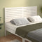 vidaXL Bed Headboard White 146x4x100 cm Solid Wood Pine