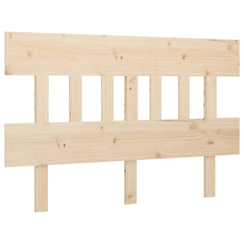 vidaXL Bed Headboard 203.5x3x81 cm Solid Wood Pine