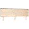 vidaXL Bed Headboard 204x6x82.5 cm Solid Wood Pine