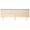 vidaXL Bed Headboard 204x6x82.5 cm Solid Wood Pine
