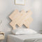 vidaXL Bed Headboard 72.5x3x81 cm Solid Wood Pine