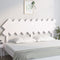 vidaXL Bed Headboard White 178x3x80.5 cm Solid Wood Pine
